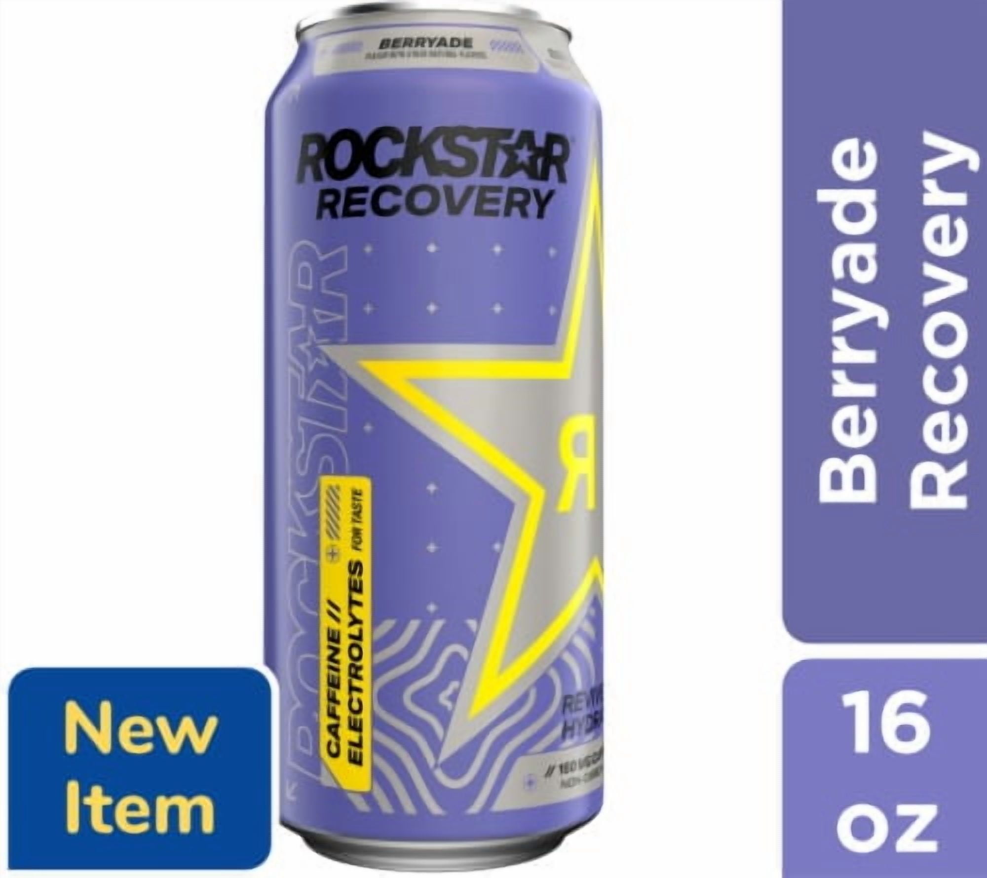 2X - Rockstar Recovery Berryade Energy Drink Can
