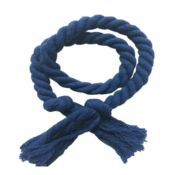 2X Rope Clearance! 2Pcs Curtain Tiebacks Rope Outdoor Curtain Tiebacks Natural Cotton Curtain Ties Village Rural Rustic Curtain Holdbacks Farmhouse Boho Curtain Tie Backs Holders for Drapes Curtain