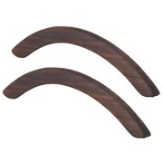 2X Rosewood Figured Solid Guitar Arm Rest Parts & Accessories Replacement for 39-41 Inch Acoustic