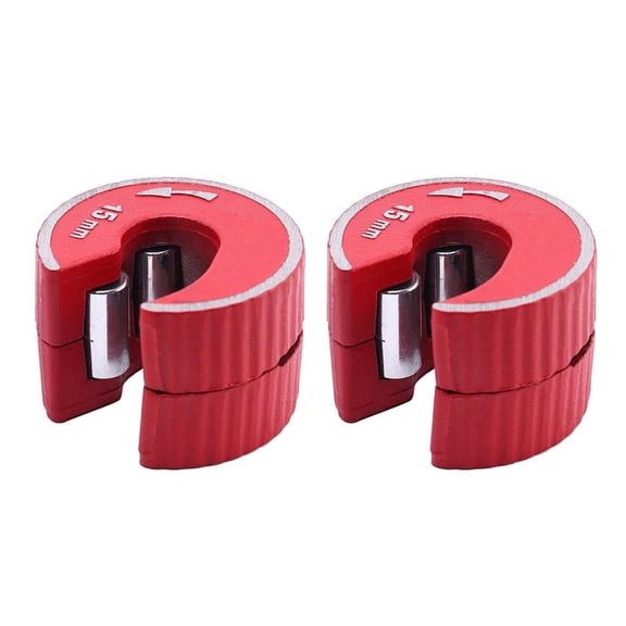 2X Round Pipe Tube Cutter Body Self Locking for Copper Tube PVC Plastic Pipe Cutting Tool 15mm