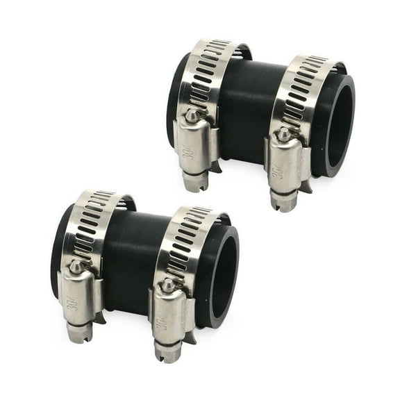 2X Rubber Exhaust Tube Clamp For Yamaha Banshee Factory DG FMF Toomey 1987-2006