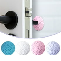 2X Rubber Stoppers 2Pcs Wall Protector Self-Adhesive Rubber Stop Door Handle Bumper Protection Plug Cushion