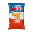 thumbnail image 1 of 2X - Ruffles Potato Chips Cheddar & Sour Cream Flavored 8 Oz, 1 of 3