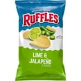 thumbnail image 1 of 2X - Ruffles Potato Chips Lime & Jalapeno, 8 Oz, 1 of 5