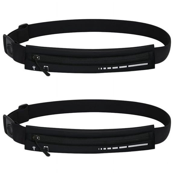 2X Running Belt for Women Men Running Waist Pack Phone Holder Runners Pouch Gear for 12 11 Pro Max XS XR 8 7 Plus