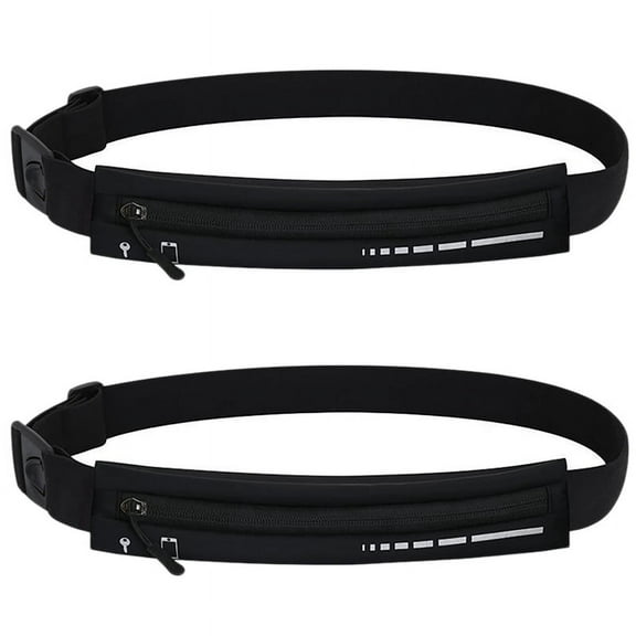 2X Running Belt for Women Men Running Waist Pack Phone Holder Runners Pouch Gear for 12 11 Pro Max XS XR 8 7 Plus