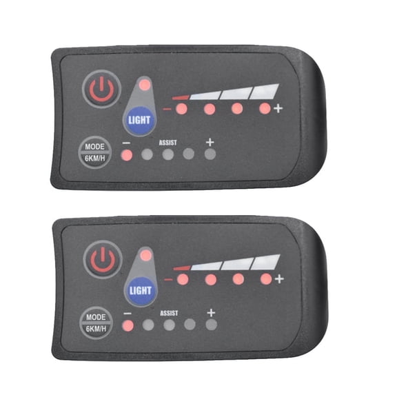 2X S810 E-Bike Meter LED Display 36V IP65 for Electric Bike Electric Bicycle Meter 5PIN