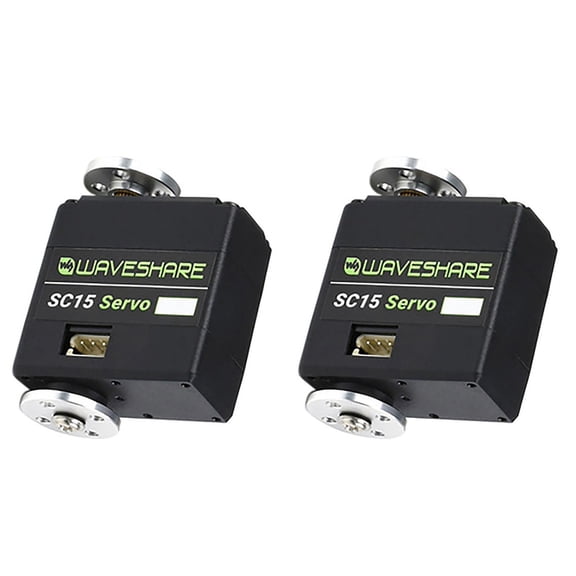 2X SC15 Servo 17Kg.cm High Torque Programmable Serial Bus Servo High- Metal 180 Rotation Servo