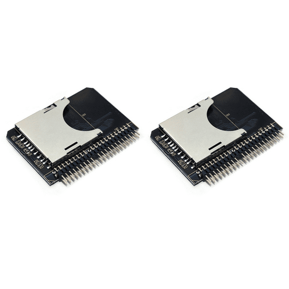 2X SD to 2.5 Inch IDE 44 Pin Converter Card IDE SD Card Adapter SSD Embedded Storage Adapter Card IDE Expansion Card