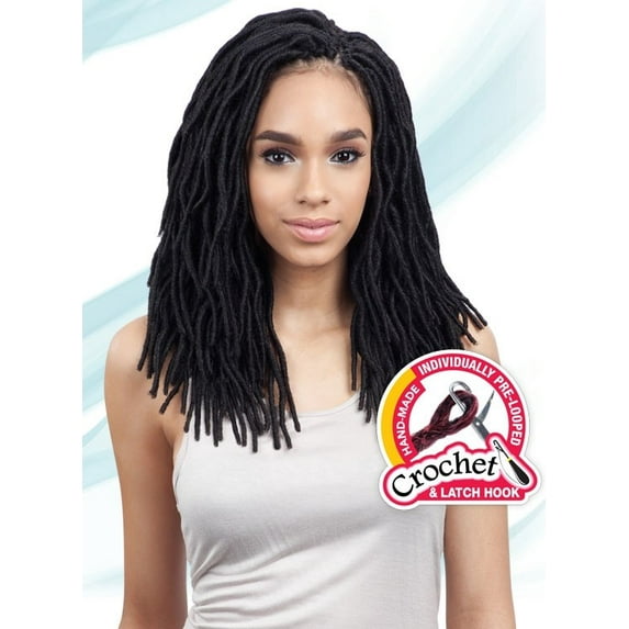 2X SOFT WAVY FAUX LOC 12" (33) - Freetress Synthetic Crochet Briad Dread Locks