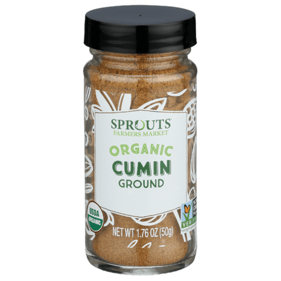 SPT Organic Cumin Seed Ground Spice 1.76 oz - Pack of 2