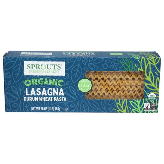 2X - SPT Organic Curly Lasagna Pasta 16 oz