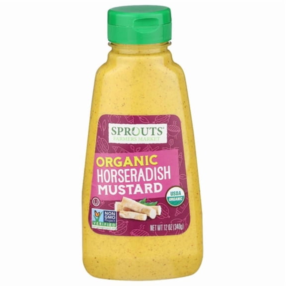 2X - SPT Organic Horseradish Mustard 12 fl oz
