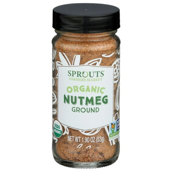 SPT Organic Nutmeg Seed Ground Spice 1.9 oz