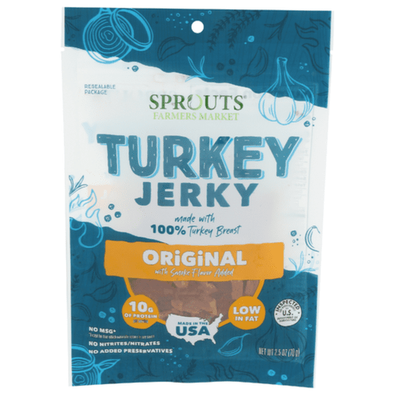 SPT Original Turkey Jerky 2.5 oz - Pack of 2