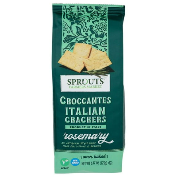 2X - SPT Rosemary Croccantes Italian Crackers 6.17 oz Package May Vary