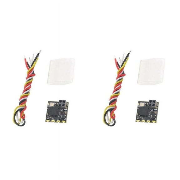 2X SX1280 ELRS 2.4GHz Receiver RX ExpressLRS Long Range High Reflash Rate Nano Receiver for FPV RC Drone Airplane EP2 RX