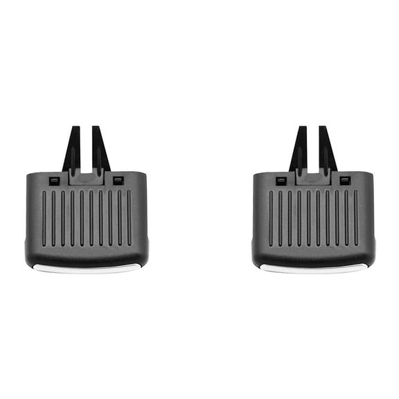 2X Sagitar A/C Air Conditioning Vent Outlet Tab Clip Repair Kit,2 X A/C Air Vent Outlet Tab Clip,black