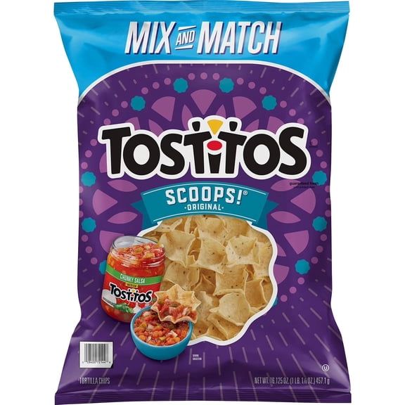 2X Scoops! Original Tortilla Chips, 16.125 oz.
