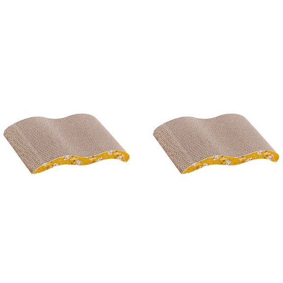 2X Scratcher Cardboard Scratch Pad with Premium Scratch Textures Scratching Pad