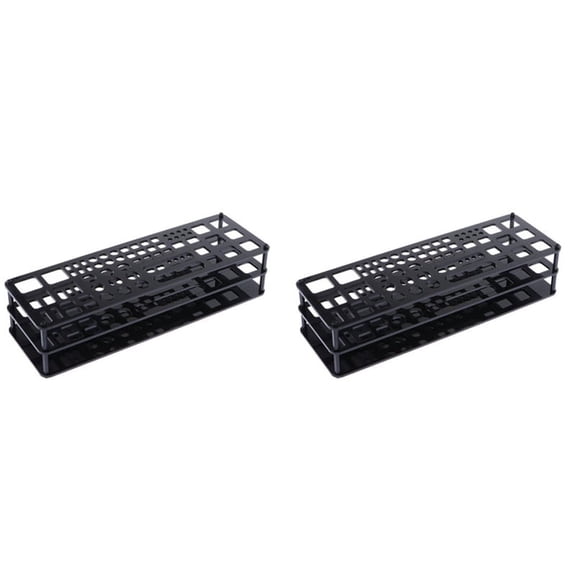 2X Screwdriver Storage Rack Holder Screwdriver Organizers for Hex Screw Driver RC Tools Kit Organizers 63 Hole