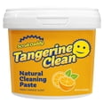 thumbnail image 1 of 2X - Scrub Daddy Tangerine Clean Natural Cleaning Paste - Fresh Orange Scent, 1 of 2