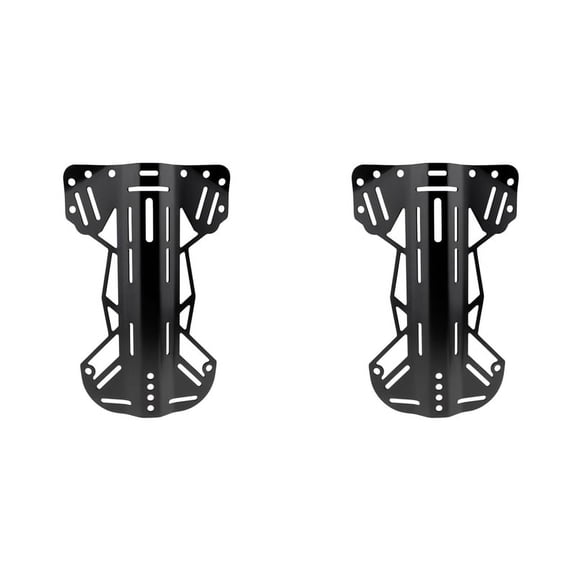 2X Scuba Diving BCD Technical Diving Backplate Back Harness Hardware Scuba Diving Back Plate for