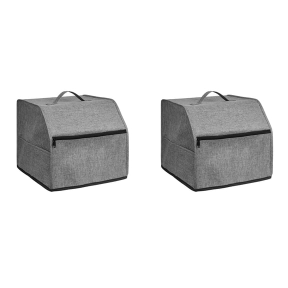 2X Serger Machine Cover with Pockets Sewing Machine Dust Cover for Most Standard Sergers,Overlock Machine Cover