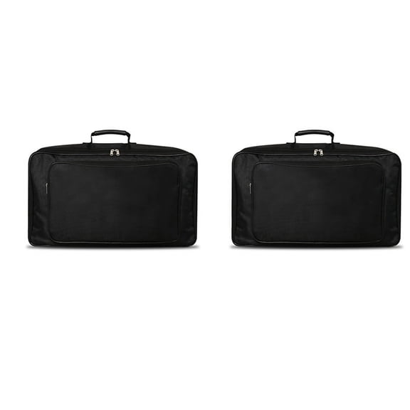 2X Setup Style Guitar Pedalboard Bag Portable Effects Pedal Board Case Pedalboard for Guitar Pedals Universal Bag