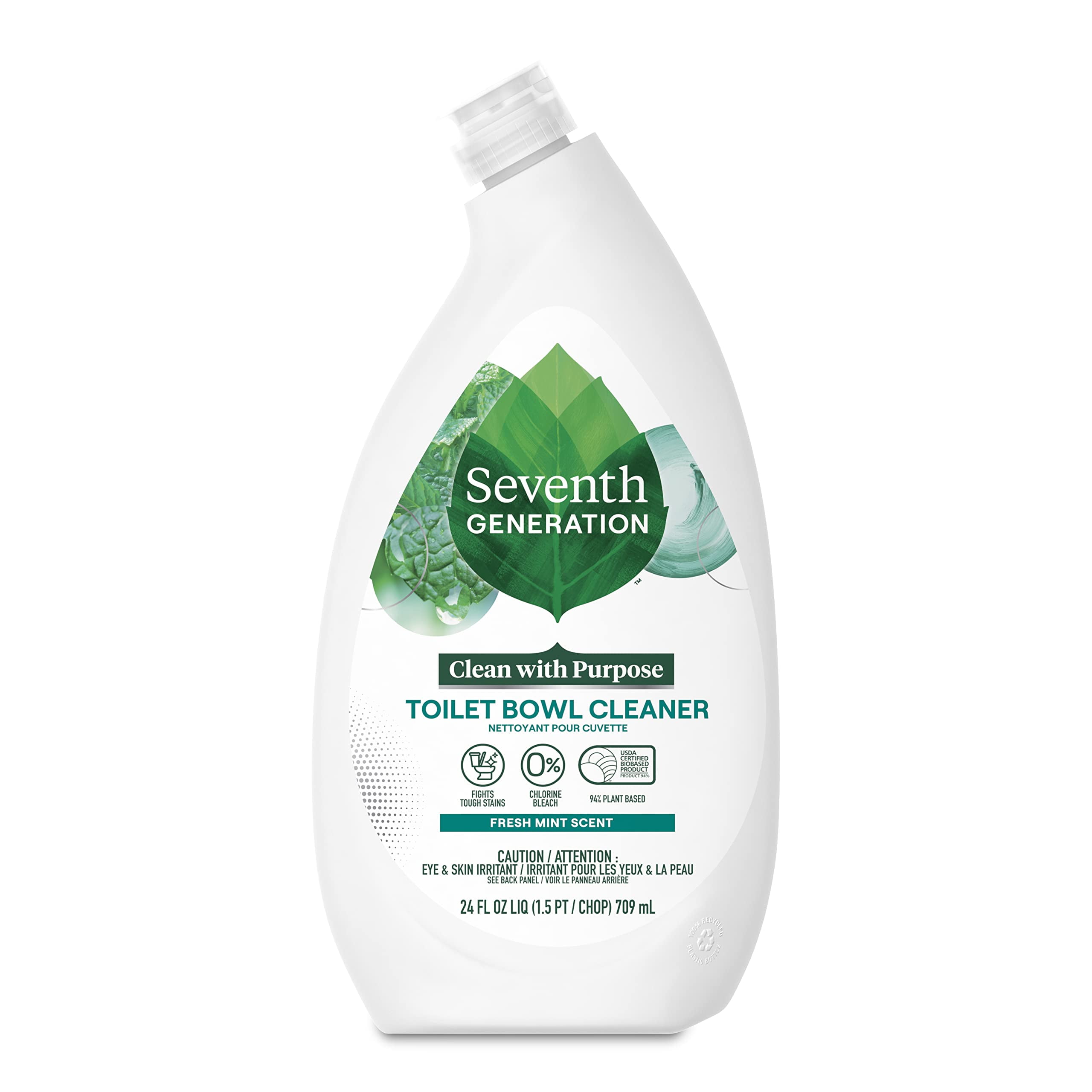 2X - Seventh Generation Mint Toilet Bowl Cleaner - 24 fl oz