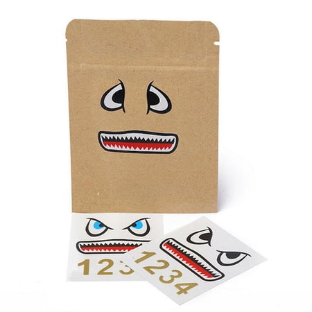 2X Shark Face Sticker RC Drone Decoration Adhesive Skin 3D Shark Sticker For DJI Mavic Pro