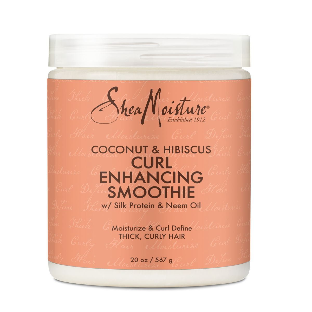 2X SheaMoisture Coconut and Hibiscus Curl Enhancing Smoothie For Thick Curly Hair 20oz Walmart