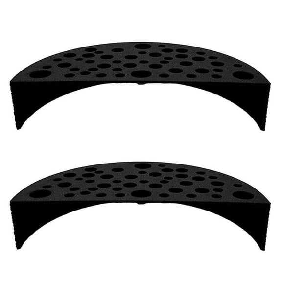 2X Shrimp Breeding Protector - Shrimp Breeding Cave Indoor Outdoor Aquarium Cave Aquarium Tunnel Shrimp Hides Black