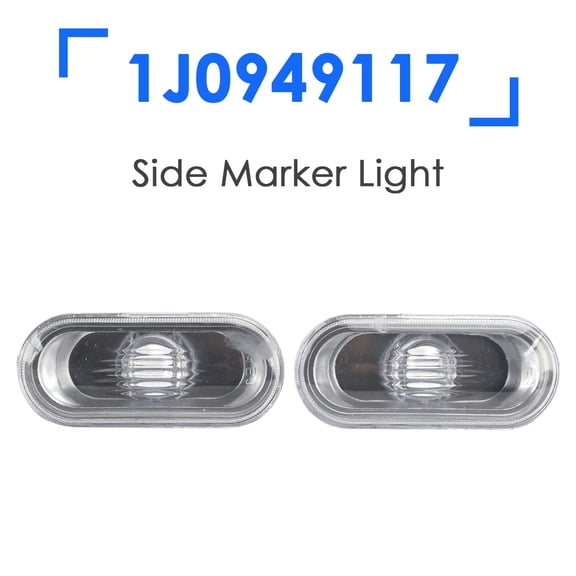 2X Side Marker Light For VW Jetta Bora Golf Mk4 GTI B5.5 Passat B5 beetle R32