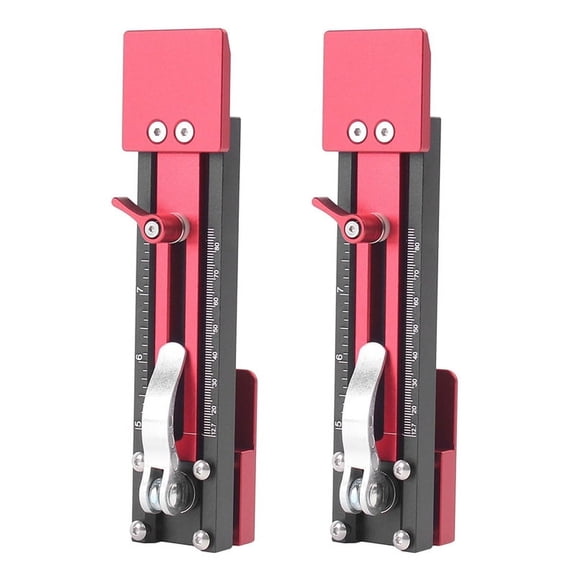 2X Siding Mounting Kit-Lap Siding Gauge-Streamline Essential Siding for 10-15mm Fiber Cement,2pcs x Gecko Clamp,Photo Color