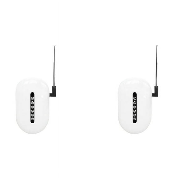 2X Signal Repeater Wireless Extender 433MHz Long Range Booster Barrier-Free Through Walls for Home Alarm Security