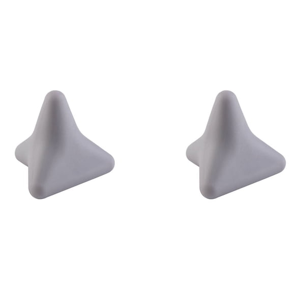 2X Silicon Massage Cone Solid Psoas Muscle Release Back Neck Scapula Foot Yoga Triangular Relax 1