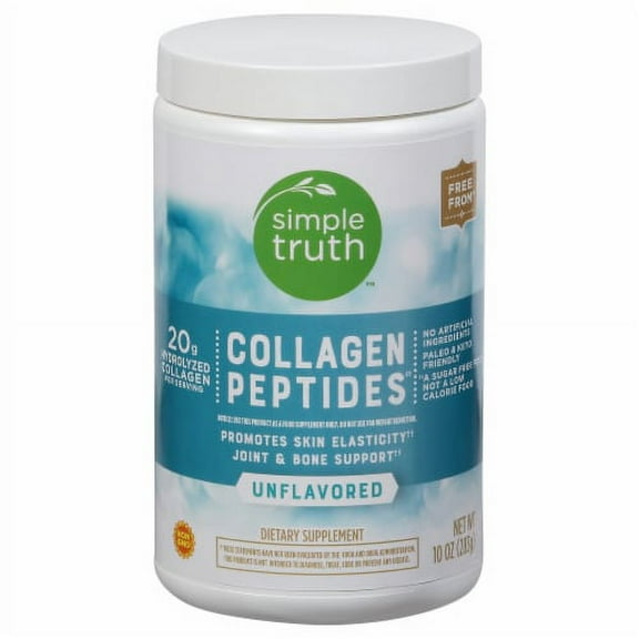2X - Simple Truth Collagen Peptides Powder Jar 20g