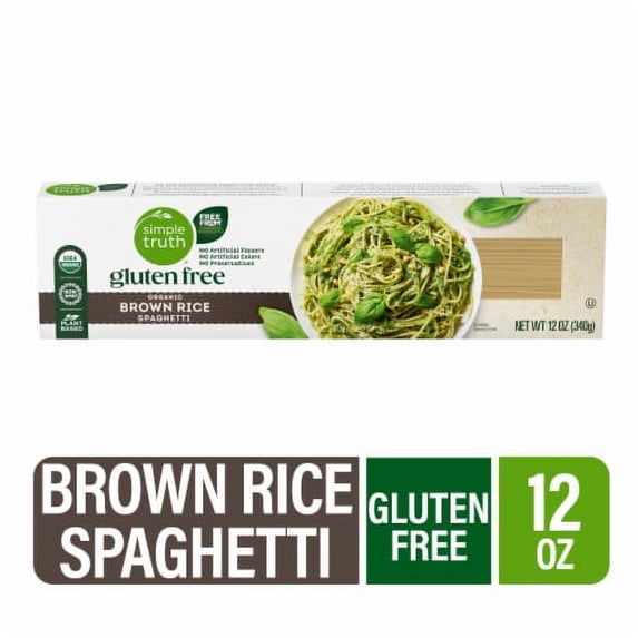 2X - Simple Truth Gluten Free Organic Brown Rice Spaghetti Pasta
