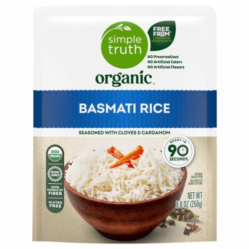 2X-Simple Truth Organic 90 Second Clove & Cardamom Basmati Rice - 8.8 oz