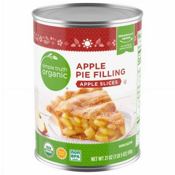 2X - Simple Truth Organic Apple Pie Filling Slices