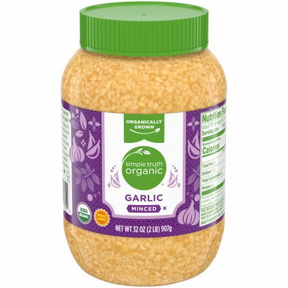 2X-Simple Truth Organic Minced Garlic - 32 oz