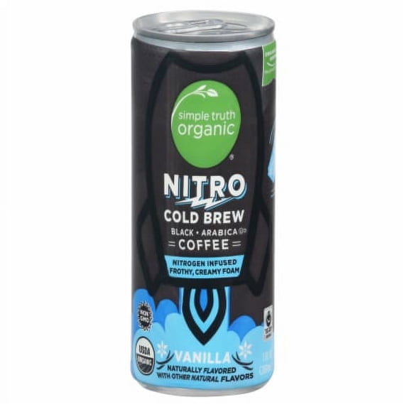 2X-Simple Truth Organic Nitro Vanilla-Flavored Cold Brew Coffee - 7 fl oz