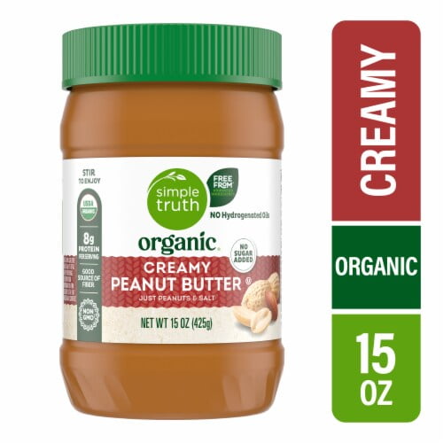 2X - Simple Truth Organic Peanut Butter Creamy 15 oz