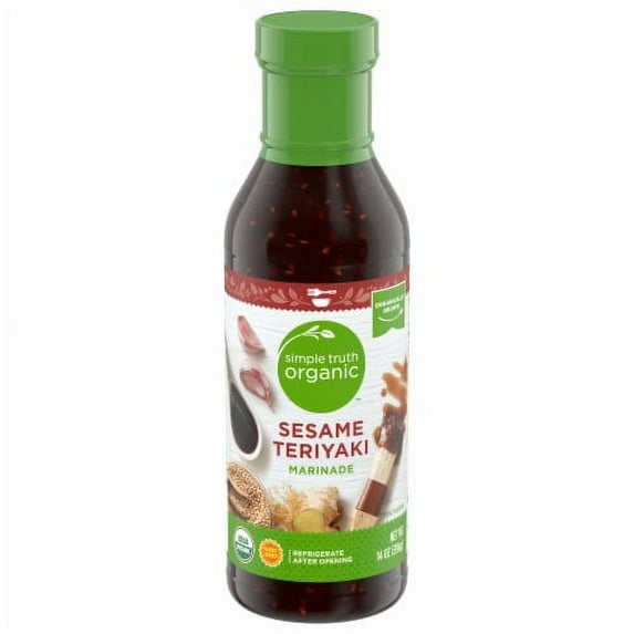 2X-Simple Truth Organic Sesame Teriyaki Marinade - 14.5 fl oz
