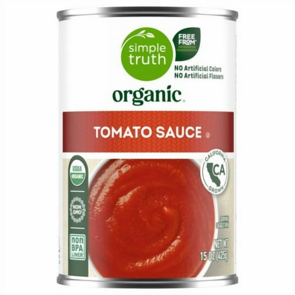 2X-Simple Truth Organic Tomato Sauce - 15 oz