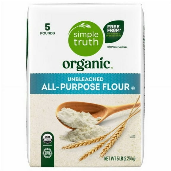 2X-Simple Truth Organic Unbleached All-Purpose Flour - 5 lb