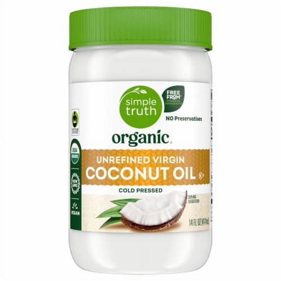 2X - Simple Truth Organic Unrefined Virgin Coconut Oil