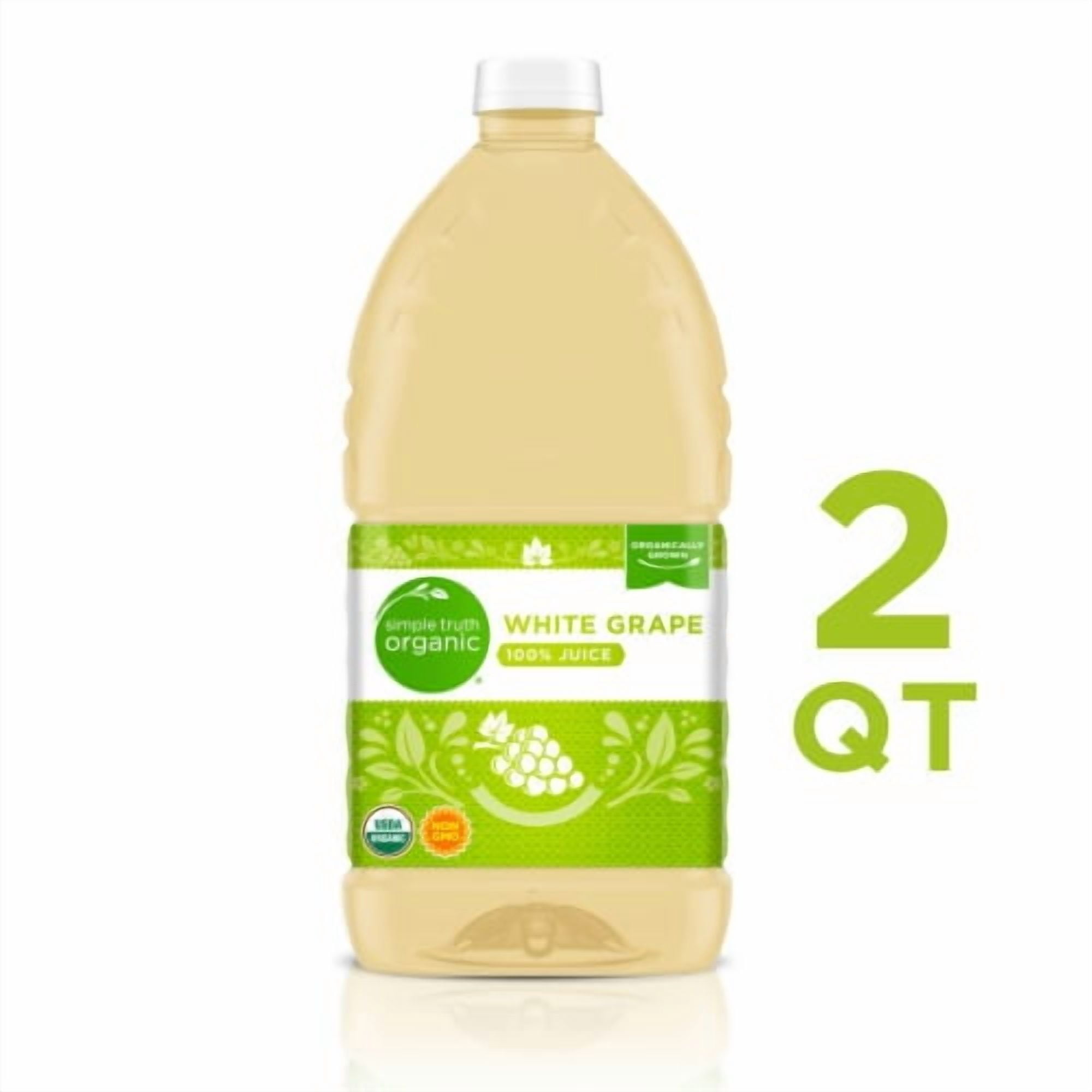 2X-Simple Truth Organic White Grape 100% Juice - 64 fl oz