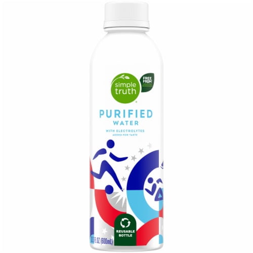 Truth Water 2X-Simple Truth Purified Bottled Water - 20.3 fl oz - Walmart.com
